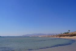 Safaga, Red Sea. Coast view to hotel.